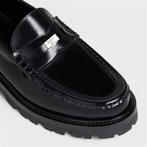 MARGARET PENNY CHUNKY LOAFER in POLISHED BULL